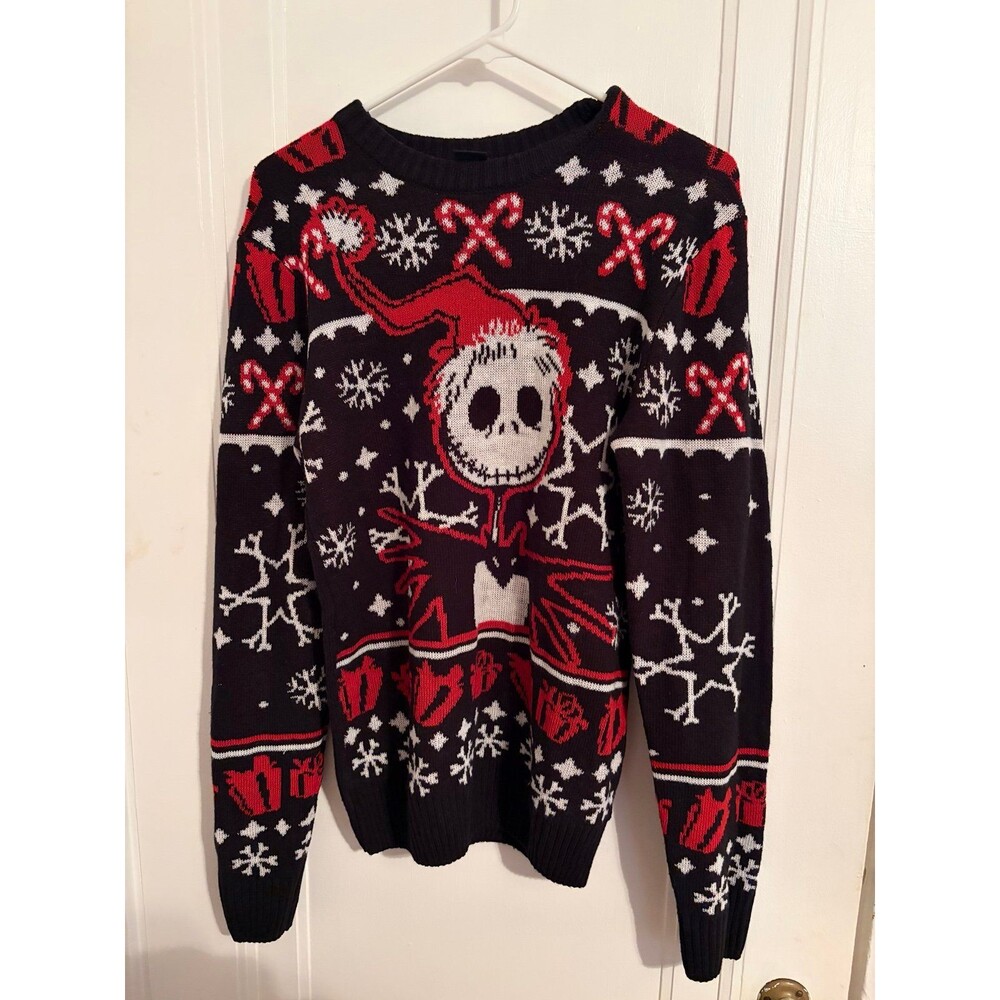 The Nightmare Before Christmas Jack Skellington Ugly Christmas Sweater